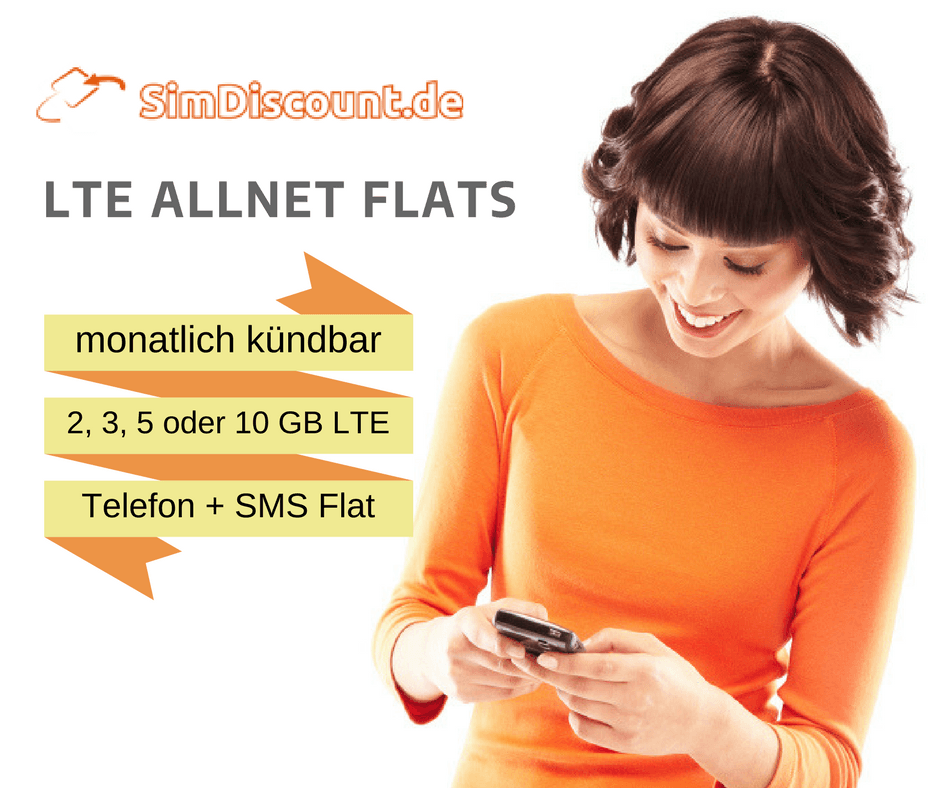 Fonic Allnet Flat Buchen Per Sms Günstige Allnet Flat monatlich kündbar - SimDiscount