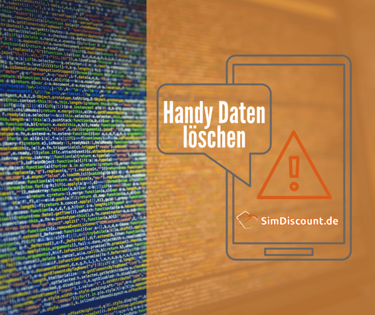 Handy Daten richtig löschen SimDiscount Tipps zum Handyverkauf
