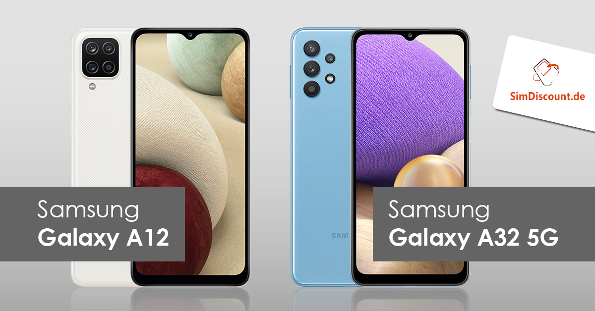 Samsung Galaxy A12 vs. Galaxy A32 5G