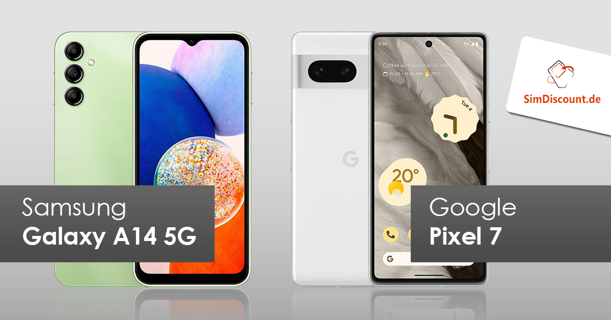 Samsung Galaxy A14 5G VS. Google Pixel 7