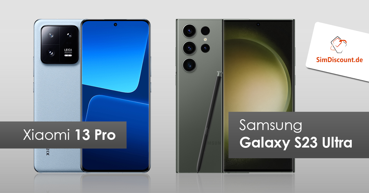 Xiaomi 13 Pro vs. Samsung Galaxy S23 Ultra