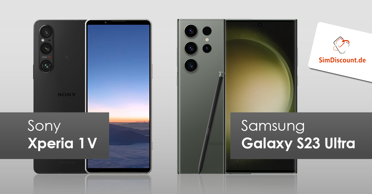 Sony Xperia 1 V VS. Samsung Galaxy S23 Ultra