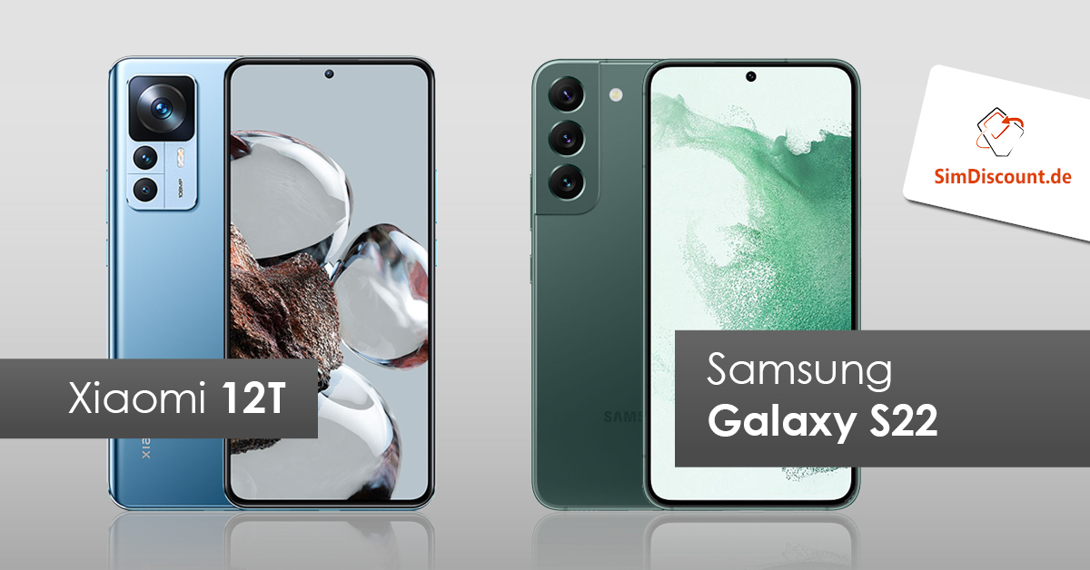 Xiaomi 12T VS. Samsung Galaxy S22