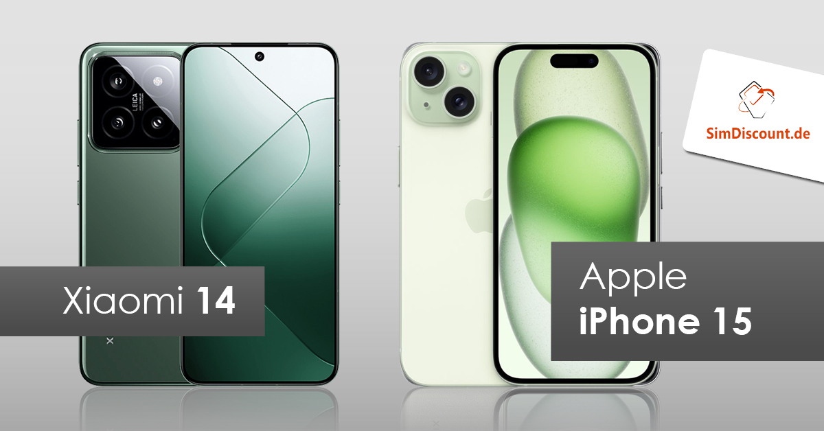 Xiaomi 14 oder Apple iPhone 15?