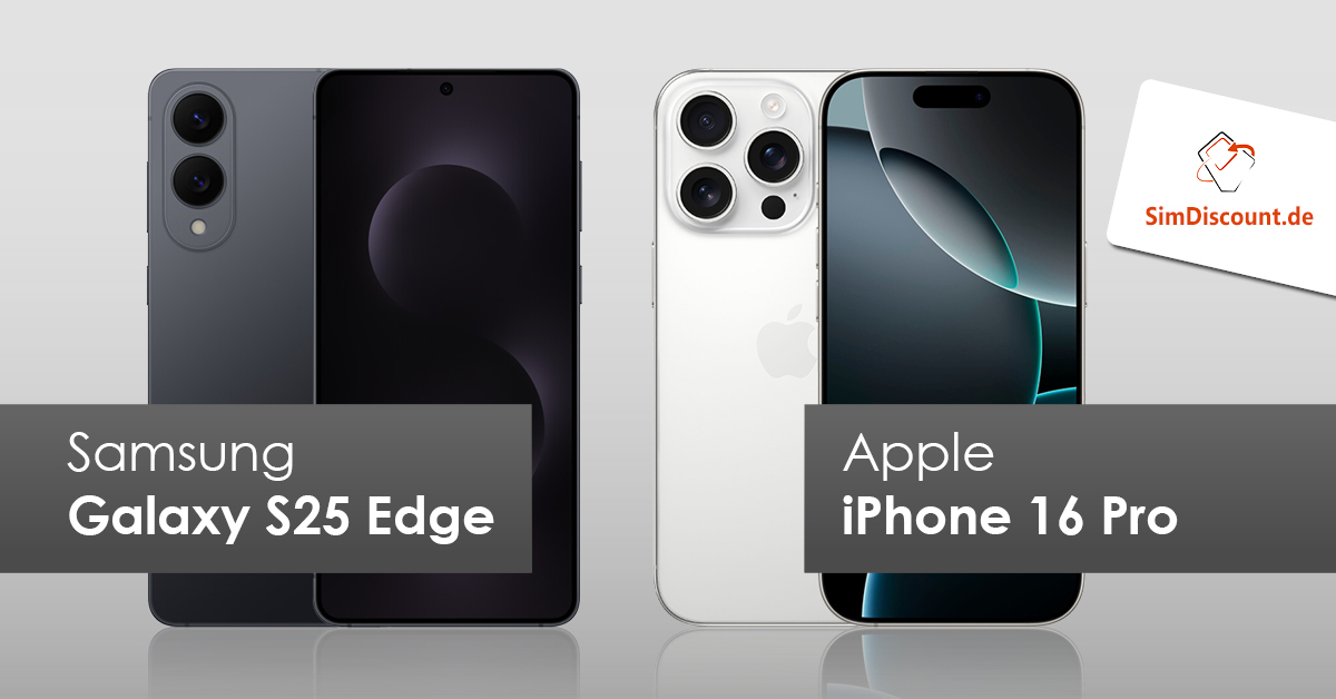 Apple iPhone 16 Pro vs. Samsung Galaxy S25 Edge